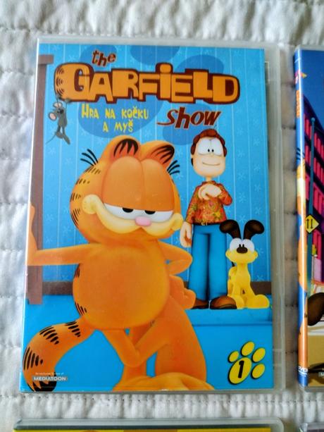 Séria dvd garfield, 