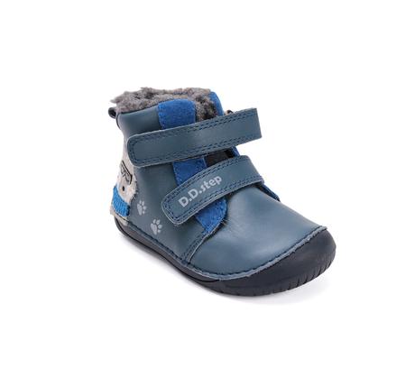 D.d.step - zimná obuv 070 royal blue vlk, d.d.step,20 / 21 / 23 / 24 / 25