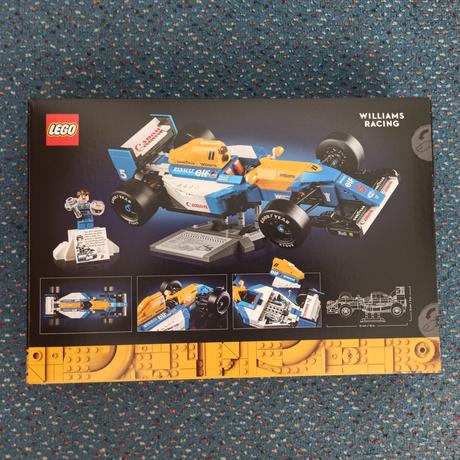 Lego 10330 ayrton senna 10353 nigel mansell, 