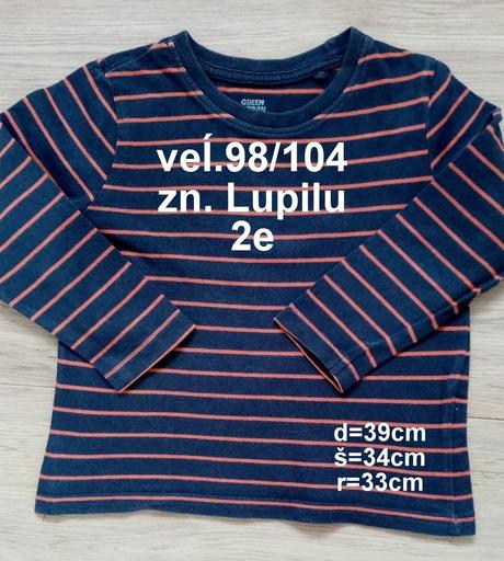 Tričko veĺ.98, zn.lupilu, lupilu,98