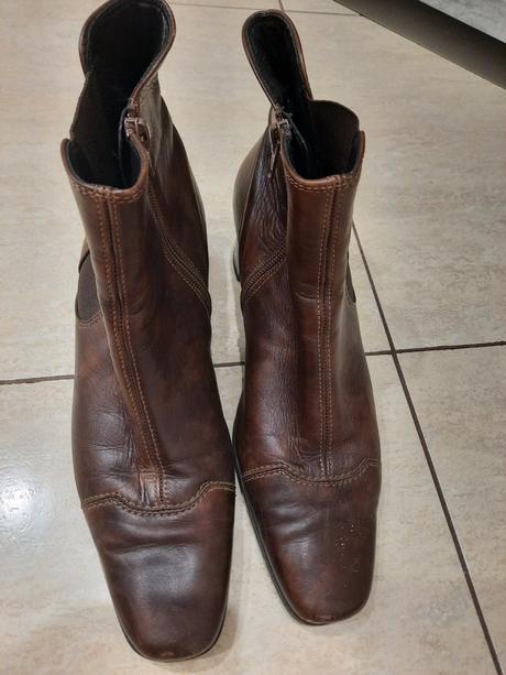 Kožené jesenné čižmy, 40
