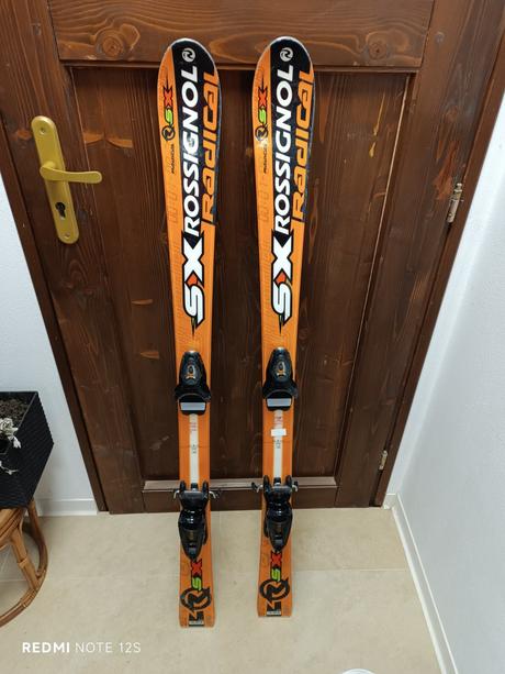 Lyže 130cm a lyžiarky 24.5cm, rossignol,130-139 cm