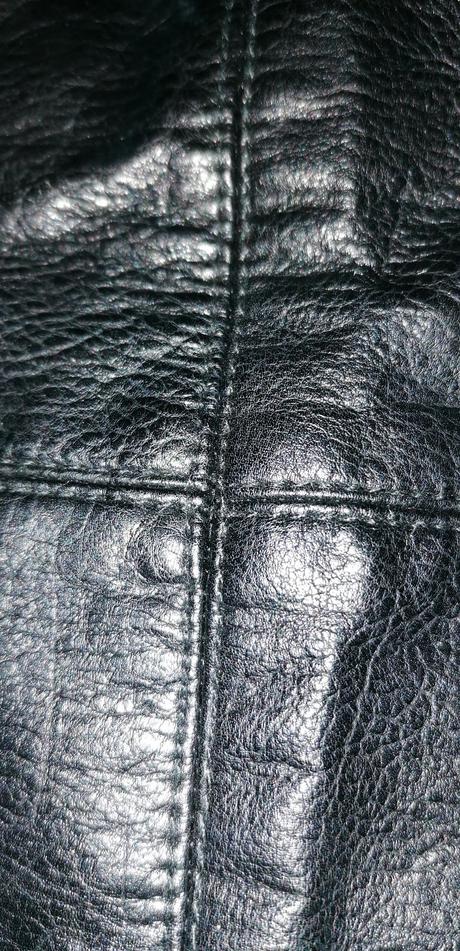 Čierna koženková sukňa, house,xs