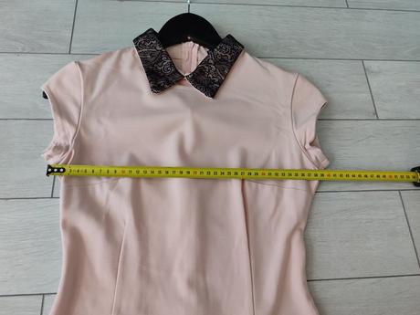 Šaty s golierom, envy,s