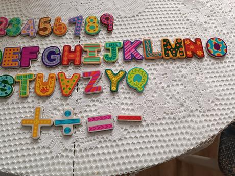 Magnetky čísla+abeceda sada ll., 
