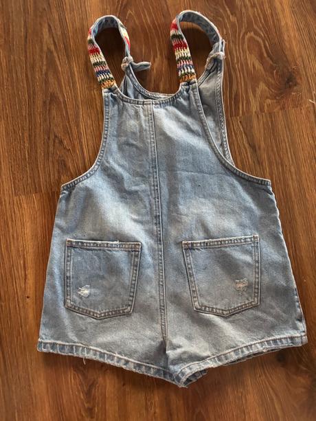 Rifľové kraťasy s trakmi, zara,152