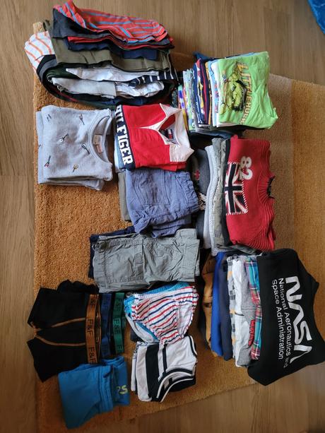 Chlapčenské oblečenie 3-7r., 10kg, 