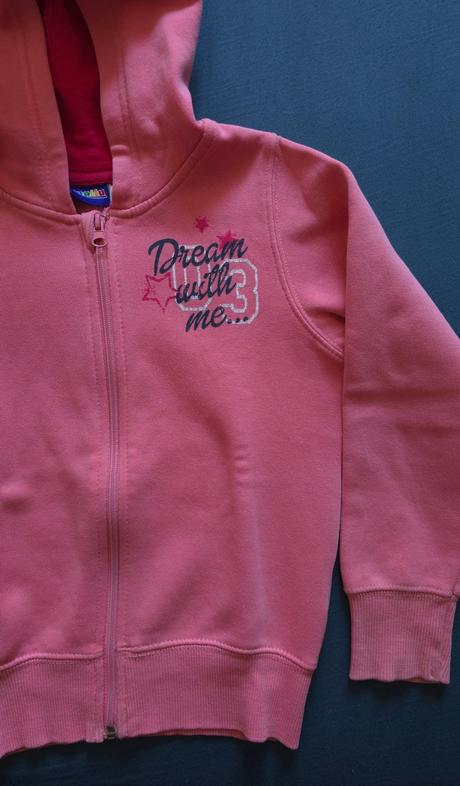 Predám  dievčenskú mikinu zn. lupilu, lupilu,116