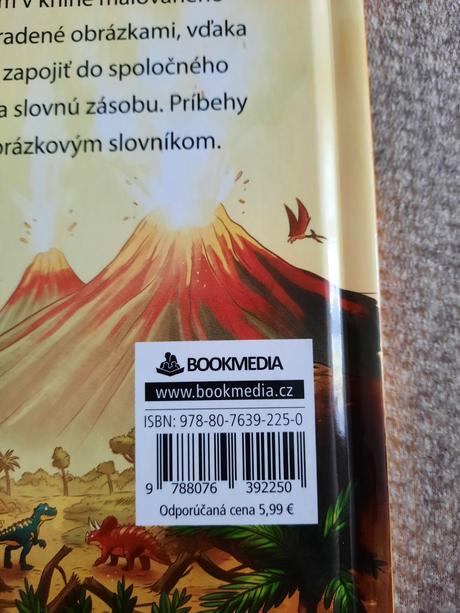 Maľované čítanie dva dinosaury,