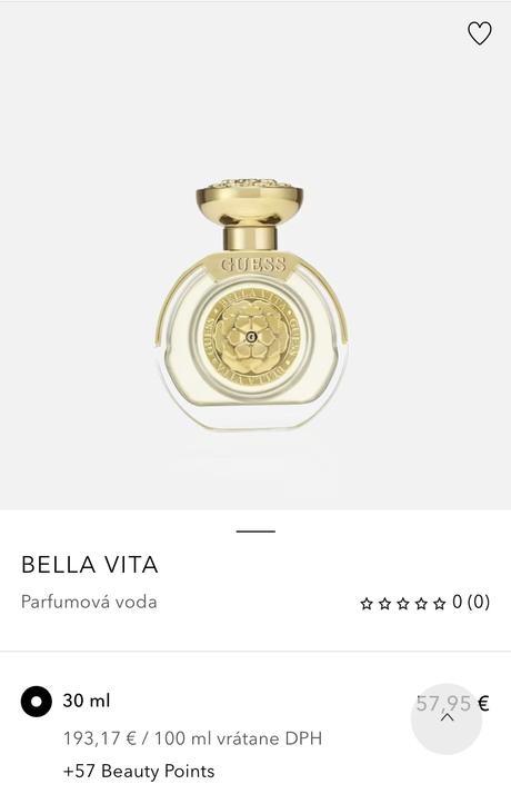 Guess bella vita 30ml, 
