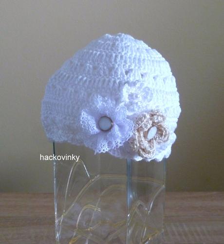 Biele na krst skladom, 1ks tyrkysova, 50 / 56 / 62 / 68 / 74