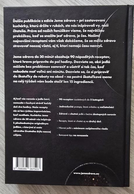 Kniha jeme zdravo do 30 minút,