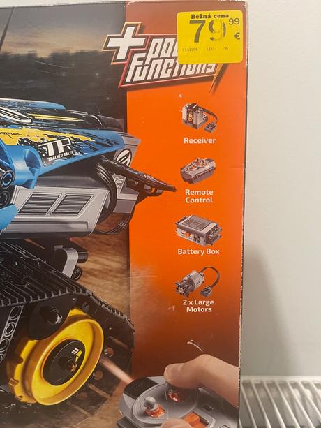 Lego technik 9+ auticko na ovladanie, 