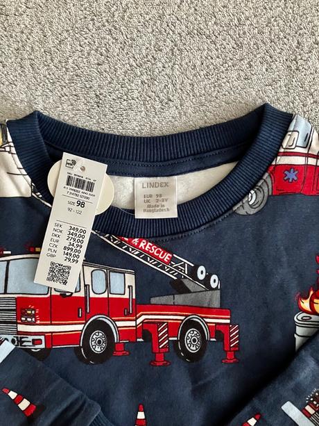 Lindex súprava hasiči, lindex,98