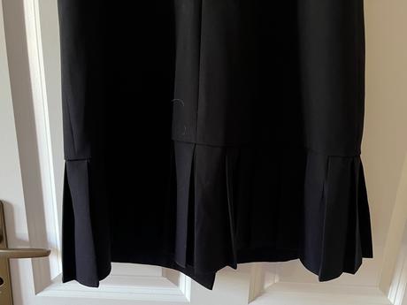 Čierne vestové minišaty/dlhšia vesta, zara, xs/34, zara,xs