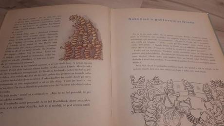 Krásna stará retro kniha o ferdovi mravcovi,