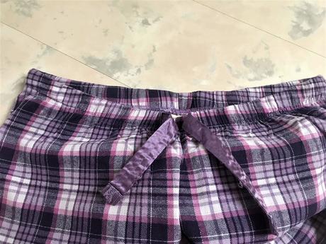 Flanelové teplé pyžamové nohavice, xl