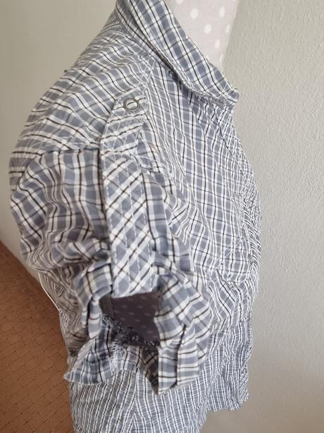 Sivo biela káro blúzka rodin hills veľ. 40, 40