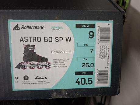 Dámske korcule, rollerblade,40