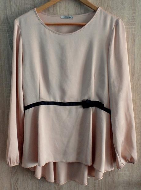 Elegantná staroružová blúzka, v. l/xl, l