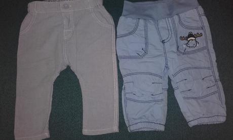 Nohavice 2ks, h&m,62