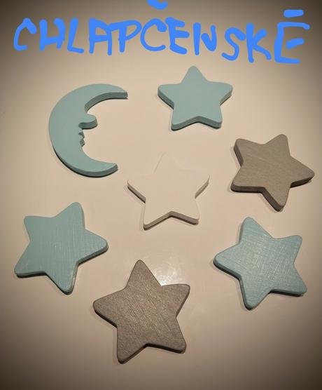 Drevené 3d samolepky, 