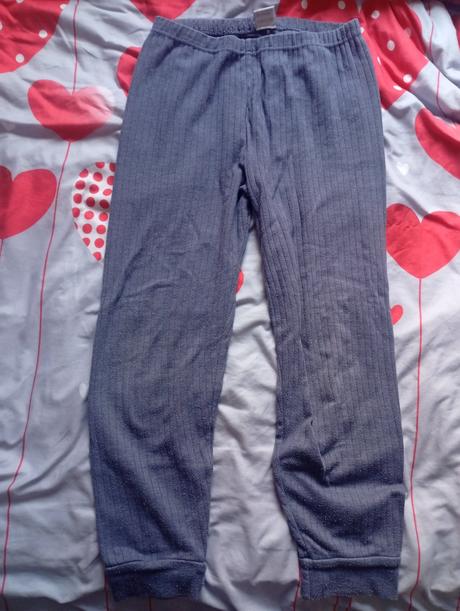 Teplé spodné nohavice č.164, 164