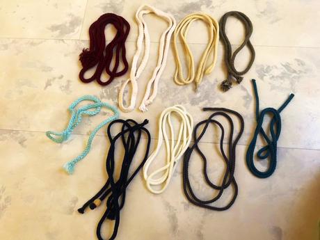 Šnúrky do teplákov/mikín 37 ks, 