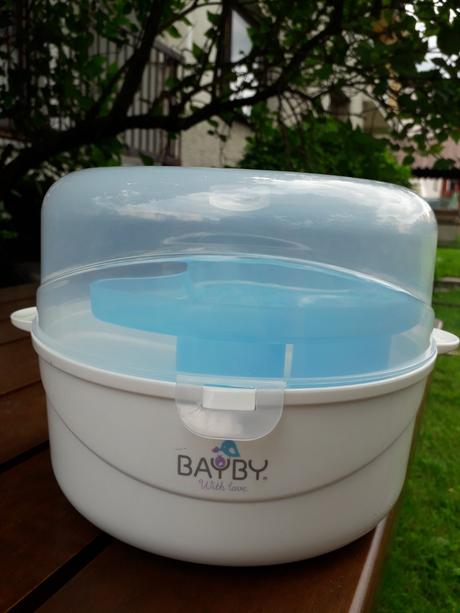 Mikrovlnný parný sterilizátor bayby, 