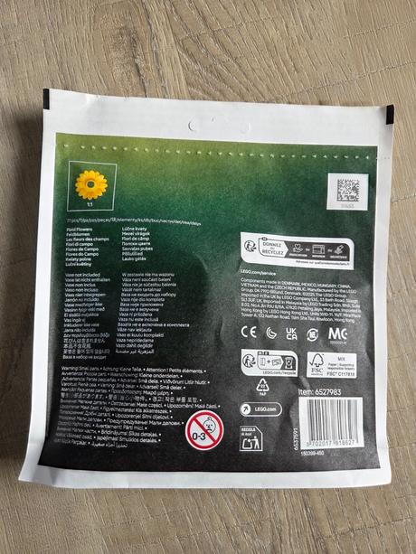 Lego botanicals 30701 polne kvety, 