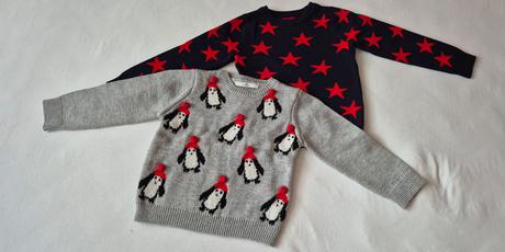 Detské pulóvre 2 ks 110/116, tchibo,110