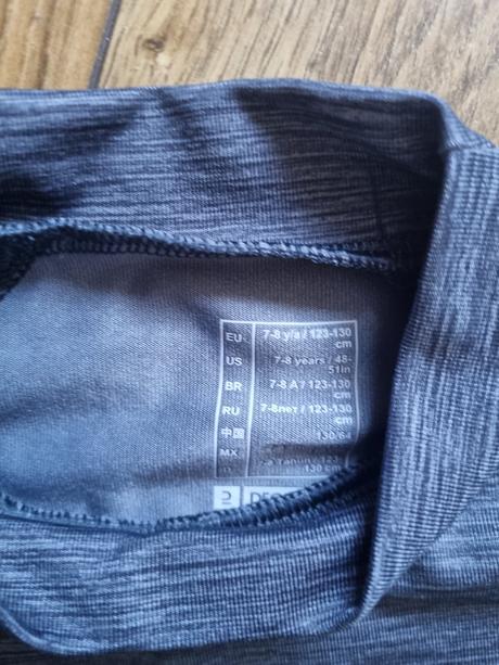 Termo športové tričko kipsta, kipsta,128