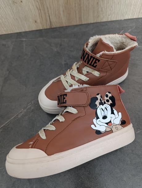 Oteplené členkové topánky, disney,30