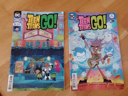 Titans go - 2 časopisy, 