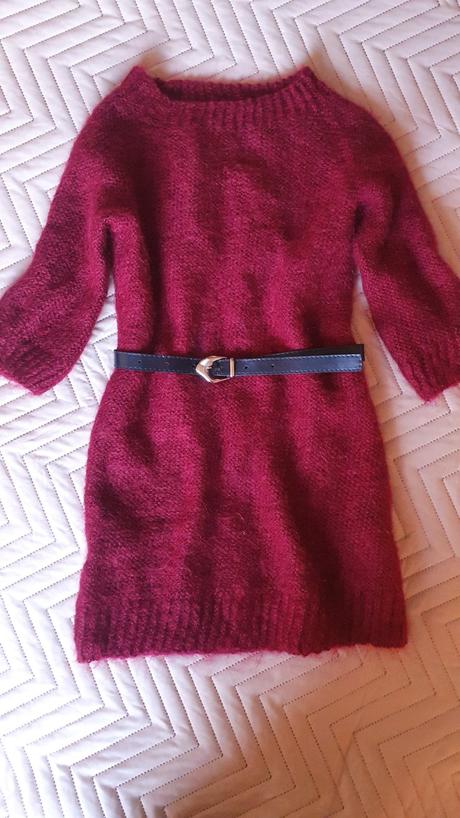 Nádherné hrubšie šaty, 128