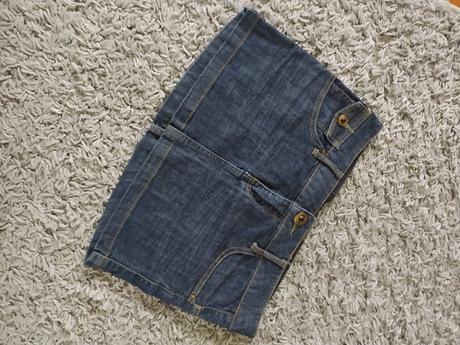 Riflova mini, denim,34