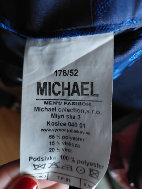 Pansky oblek michael, m