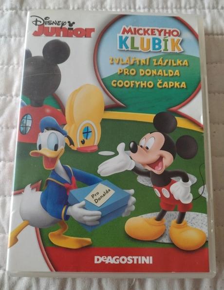 Detské dvd mickeyho klubík,