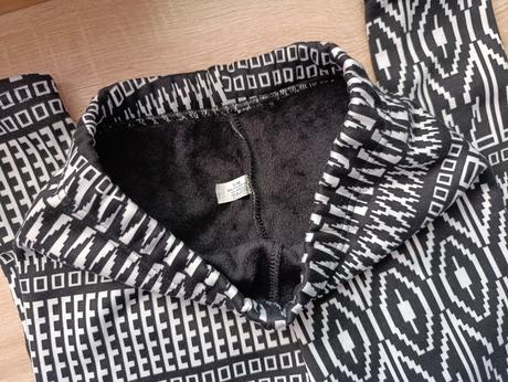 Zateplené legíny s/m, s