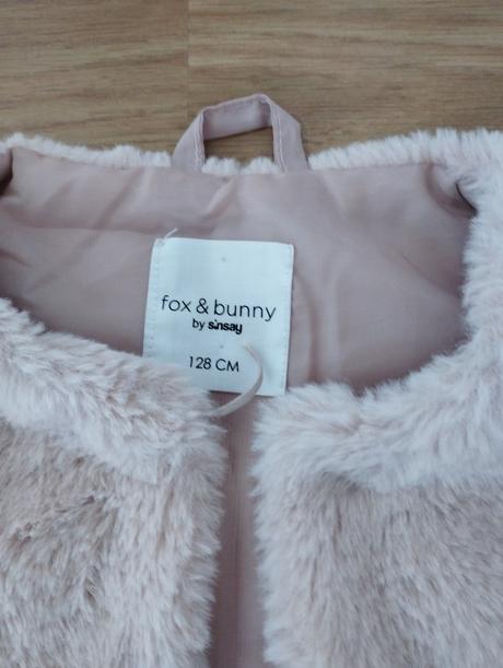 Dievčenská vestička, fox & bunny,128