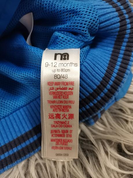 Modrá bundička, mothercare,80