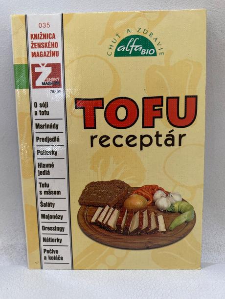 Kniha- tofu receptár, 