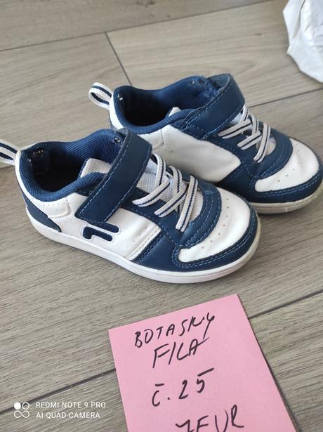 Predám botasky, fila,25