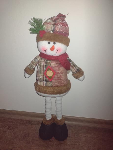 Snehuliak dekorácia, 