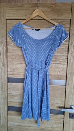 Bodkované materské šaty, bonprix,36