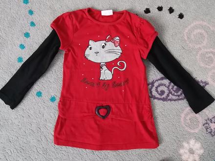 Tričko s mačičkou, dopodopo,116