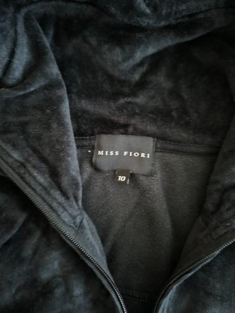 Čierna mikina, miss fiori,38