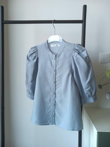 Linen blend košeľa samsøe samsøe xs/s, xs