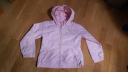 Prechodná bunda ružová , h&m,122