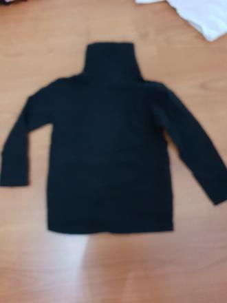 Cierny bavlneny rolacik 110 okay, okay,110